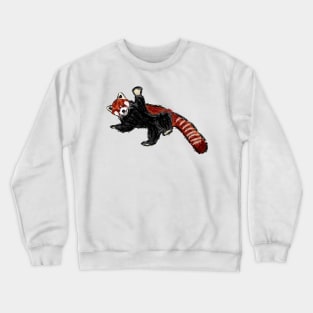 Artwork of a Red Panda III Crewneck Sweatshirt